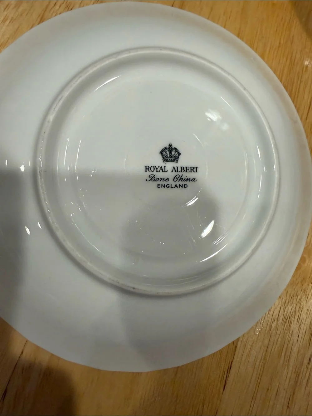 Vintage Royal Albert “Congratulations 25th Anniversary' Teacup & Saucer